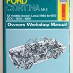 Ford Cortina Mk II javítási könyv (1966-1970) Haynes fotó