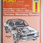 Ford Cortina Mk IV és Mk V 1.6 és 2.0 javítási könyv (1976-1983) Haynes fotó