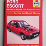 Ford Escort benzines javítási könyv (1980-1990) Haynes fotó