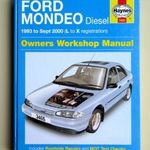 Ford Mondeo dízel javítási könyv (1993-2000) Haynes fotó