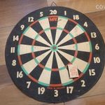 Retro angol különleges darts tábla masszív súlyos darab dekoráció férfibarlang fotó