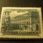 Ausztria használatlan* egyedi kiadás 1953 **kat.ár 20 euro fotó