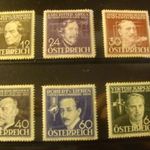 Ausztria használatlan* sor 1936 **kat.ár 60 euro fotó