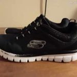 Női Skechers fekete csillogós sportcipő 36-os bth.: 22.5 cm fotó