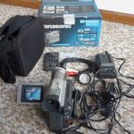 Panasonic NV-DS28EG Mini DV videókamera dobozban, működik fotó