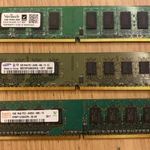 2x2GB DDR2 1GB DDR2 RAM memória akár 1Ft fotó