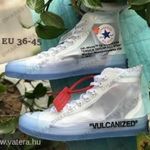 Converse Chuck Taylor All-Star Hi Off White Cipő Női Férfi 36-45 Legjobb Ár Minőség Ingyen Posta fotó