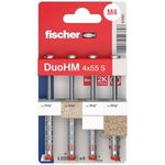 Fischer DuoHM 4x55 S PH PZ Üreges tipli 55 mm 572911 4 db fotó