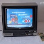 JVC 7255EE Retro kis TV távirányítóval fotó