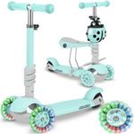 Háromkerekű robogó Ricokids Buggy menta fotó