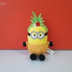 Minions Minyon gyümölcs / zöldség plüss Minyonok kabala figura TESCO sorozat - ANANÁSZ TOM !! fotó