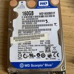 Western Digital WS1600BEVT 160GB 2, 5" Sata laptop HDD merevlemez akár 1Ft fotó