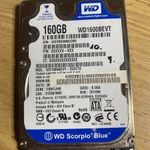 Western Digital WD1600BEVT 160GB 2, 5" Sata laptop HDD merevlemez 100/100 akár 1Ft fotó