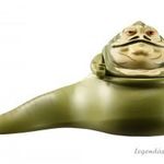 Star Wars Jabba nagy méretű mini figura 7 cm fotó