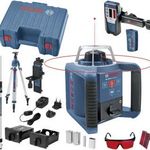 Bosch Professional GRL 300HVG + LR1 + WM4 + RC1 Rotációs lézer Önszintező Hatótáv (max.): 300 m fotó