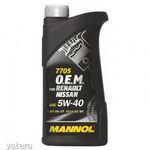 MANNOL OEM RENAULT NISSAN 1L 7705 O.E.M. for Renault Nissan 5W-40 1l fotó