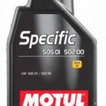 MOTUL SPECIFIC VW 505.01 502.00 505.00 5W40 1 liter fotó