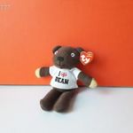 Eredeti Ty Mr. Bean mackó Teddy maci plüss medve kabala figura 24 cm-es plüssmackó !!! EXTRA ! fotó