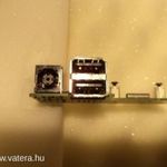 Dell XPS M1530 charger board töltő csatlakozó USB fotó