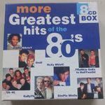 VA - MORE GREATEST HITS OF THE 80's 8xCD BOX (2000, HOLLAND, HUMAN LEAGUE, KILLING JOKE, KIM WILDE, STB) fotó