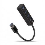 AXAGON HUE-M1A USB3.2 Hub 4-port metal black (HUE-M1A) fotó