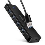 Axagon 4 portos USB 3.2 USB-A 5GBPS HUB (HUE-C1A) (HUE-C1A) fotó