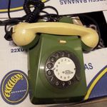 Régi tárcsás retro telefon szoc-reál design Matáv fotó