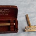 2 darab VALET retro Gillette borotva ritkaság pengékkel ingyenes szállítás fotó