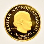 1968 Semmelweis arany 50 forint fotó