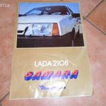 LADA SAMARA PROSPEKTUS CSEH NYELVŰ 1987 fotó