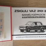 Zsiguli Lada VAZ-2101-2102 alkatrészkatalógus fotó