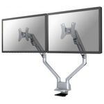 Neomounts FPMA-D750DSILVER 2 részes Monitor asztali tartó 25, 4 cm (10) - 81, 3 cm (32) Csuklóval m... fotó