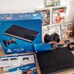 Playstation 3 DOBOZOS papírjaival 120gb!+sok játék+ hdmi akár karácsonyra fotó