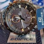 Casio Edifice Rádió Kontrollos férfi karóra EQW-A1400DB-1 fotó