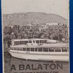 BALATON TURISTATÉRKÉPE 1979 (színes, hátoldalán ismertető) fotó