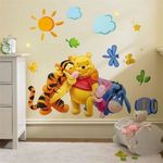 STICKER Winnie the Pooh dekoratív gyerekszoba falmatrica babaszoba baba matrica fotó