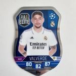 ÚJ! Topps Match Attax UEFA Champions League 2022/23 - Pro Elite - Federico Valverde SH4 focis kártya fotó