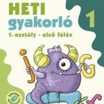 Heti gyakorló 1. osztály 1. félév (MS-1131) fotó