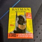 1992 Topps Batman visszatér (Batman Returns) gyűjthető kártya csomag - Bontatlan! fotó