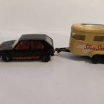 Matchbox superfast TP -114 vw golf+ pony trailer fotó