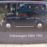 VADONATÚJ!!! 1: 43 méretarányú 1950-es VW Volkswagen bogár autó modell makett autómodell autómakett fotó