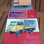 ROBUR LD 3001 "Retroautók a keleti blokkból" 111.szám modell DeAgostini 1: 43 Leirással!!! fotó