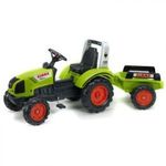 Falk: Claas pedálos traktor utánfutóval (1040AB) (1040AB) fotó