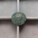 Római Birodalom Ritka MAXENTIUS Follis 26mm/6, 3gr fotó