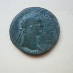 Római Domitian Sestertius r5 fotó