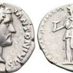 Antoninus Pius 138-161 Denarius Róma, Minerva, Római Birodalom fotó