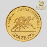 1995 arany 20000 Forint–Próbaveret-tervezet 100 éves az Olimpiai bizottság PP 6.96g( PND14) fotó