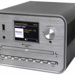 soundmaster ICD1050SW CD lejátszó Ezüst Internetrádió, DAB+, WLAN, USB, Hangfallal fotó