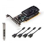 PNY Quadro P1000 4GB DDR5 VCQP1000DVIV2-PB Alkatrész Videókártya fotó