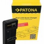 PATONA Dual LCD USB töltő Sony F550 F750 F970 FM50 FM500H - Patona fotó